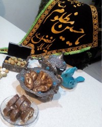 رولت خرما و بیسکوییت