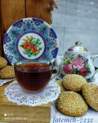 کلوچه کنجدی (chef.Aref)
