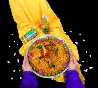دمی گوجه با مرغ