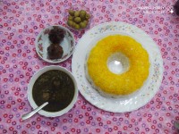 قرمه سبزی جااااان و برنج قالبی