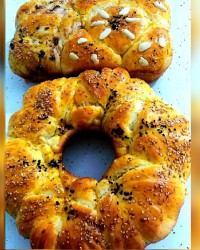 نان صبحانه و عصرانه ورق بزنید بافتش بینظره