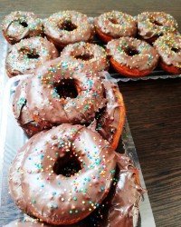 دونات بدون تخم مرغ