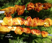 جوجه کباب انبه ای بدون پیاز و سیر