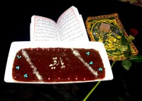 ۱۵۸-حلواشیرخشک افطاری سوم محرم،نذر حضرت رقیه "س" جان