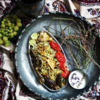 سبزی پلو سمنانی