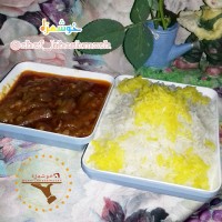 75 _ چلو خورش بامیه