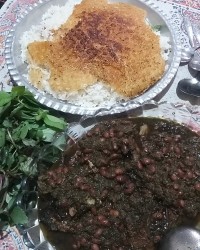 قورمه سبزی خورشت سبزی