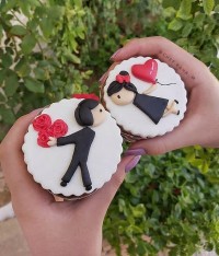 کاپ کیک سالگرد ازدواج