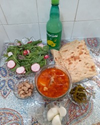 آبگوشت یا دیزی خوشمزه