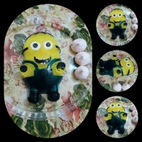 نقاشی ژله،ژله مینیون خوشگل وخوشمزه من