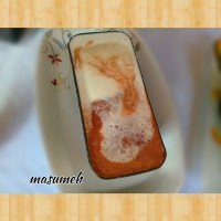 بستنی وانیلی و کاکائویی