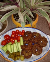 شامی گوشت و لپه