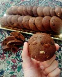 کوکی لاهیجان شیر بادام خانگی