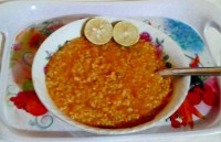 سوپ گندم بلدرچین