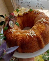 کیک بادام ونارگیل