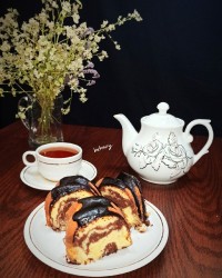 کیک اسپونچ پرتقالی