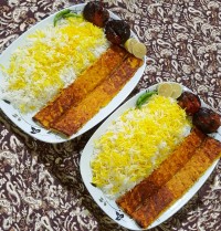 کوبیده مرغ در فر