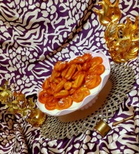 بامیه خوشرنگ که واقعاً طعمش عالی شده