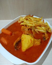 خورشت مرغ دمی گوجه