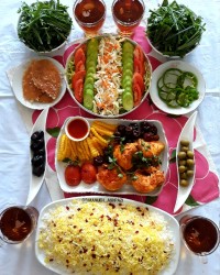 خورش مرغ مجلسی متفاوت عاشورای حسینی تسلیت