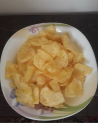 چیبس خونگی♥️