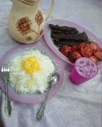 کباب تابه ای گوشت