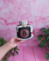 مینی کیک از نوع بیت کوین