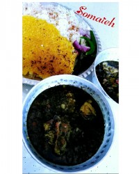 خورش قرمه سبزی کپشن رو حتما بخونید