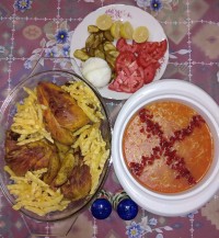 شام دیشب ما