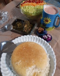 شام ساده من (قرمه سبزی)