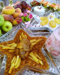 خورش قیمه پلو (میز ناهار)