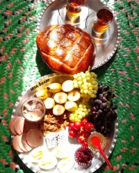 نان شیرمال صبحانه