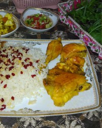 مرغ زعفرانی