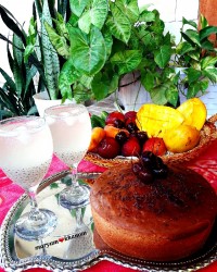 کیک کاکائویی عصرونه