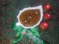 حلوا با آرد سبوس دار