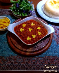 واویشکا گوشت چرخ کرده