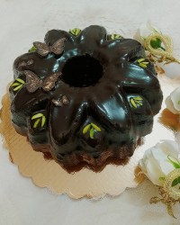 کیک گردو و نسکافه