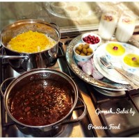 خورش قورمه سبزی گیاهی