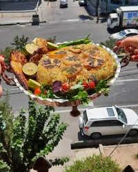 شوید پلو و ماهی