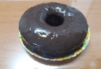 کیک چای با کرم چای