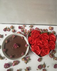 فرنی شکلاتی