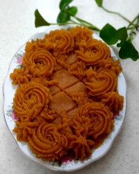 حلوای آرد برنج ورق بزن دوست جان