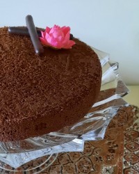 کیک کا کائویی دو تخم مرغی❤