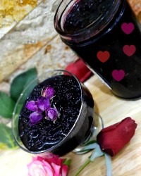 مربای تمشک جنگلی ورق زدنی