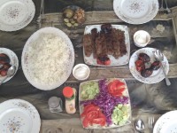 اینم غذای ما تقدیم نگاه شما