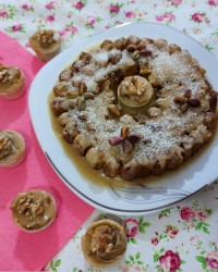 دسر فوق العاده خوشمزه رنگینک .......