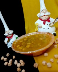 آب نخود مقوی صرفاً جهت دلتنگی ومرور خاطرات درست کردم