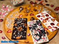 شکلات تخته ای مغز دار