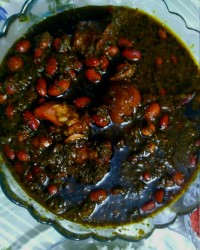 قرمه سبزی دستپخت مامان عزیزم