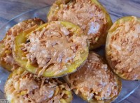 سیب زمینی تنوری شکم پر